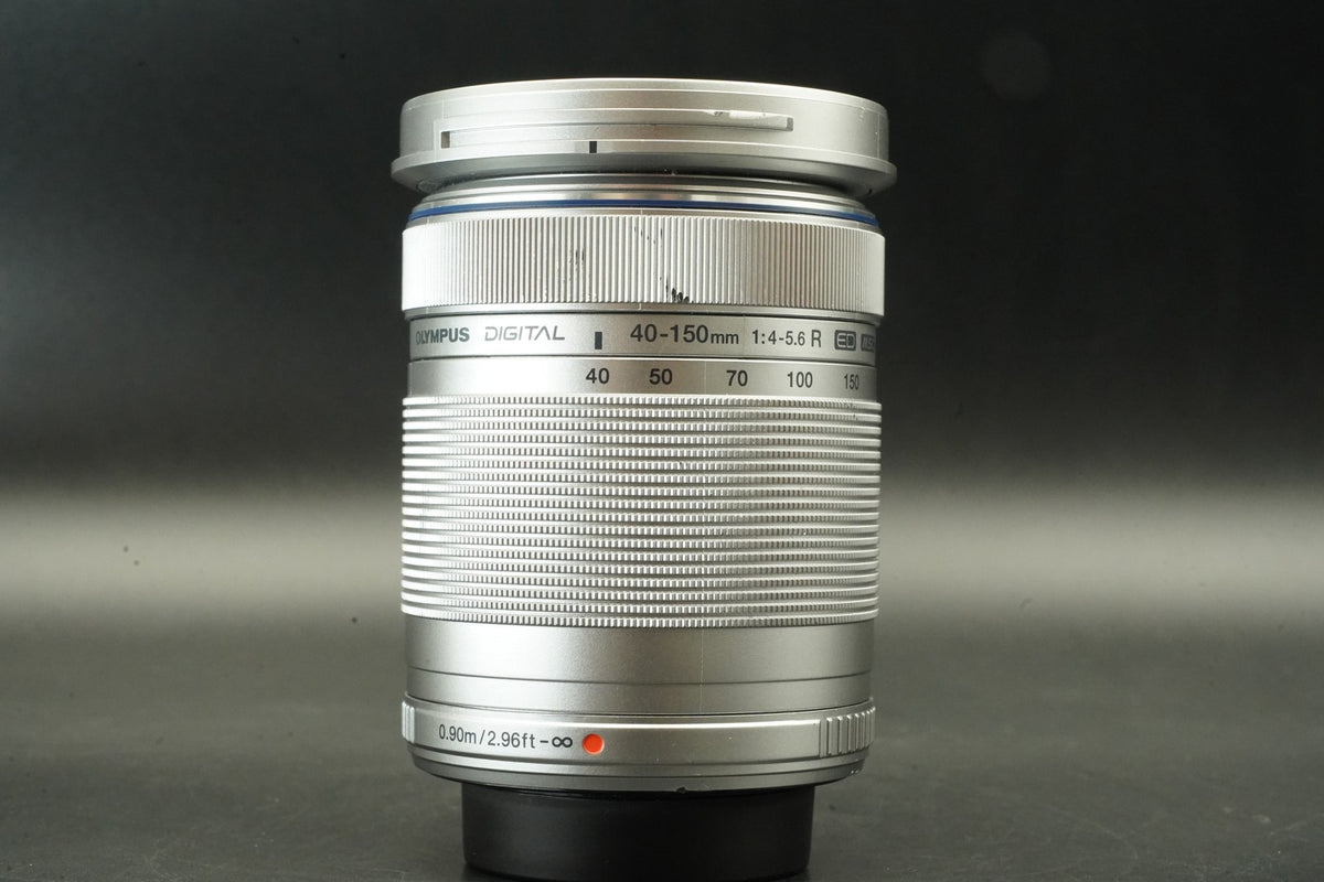 Olympus Pen Lite E-PL6 Silver with 14-42mm + 40-150mm Lens -6425 cut- #12234