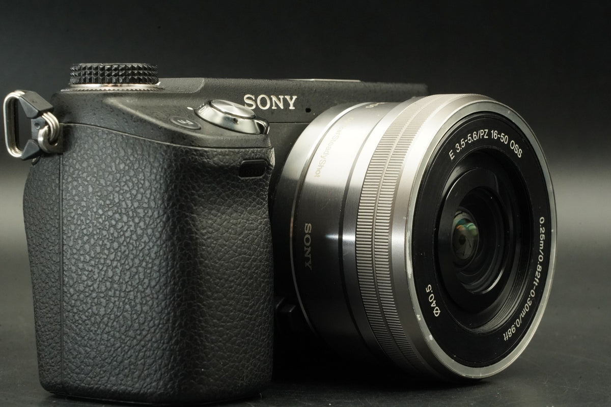 Sony α NEX-6 Digital Camera w/ 16-50mm PZ Lens ENGLISH OK -3107 cut- #12456
