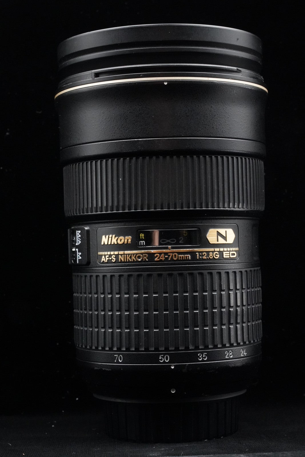 Nikon AF-S Nikkor 24-70mm f/2.8 G ED IF Zoom F Mount Lens US Duty Paid 10308
