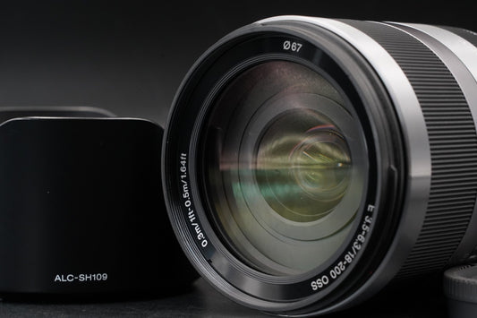 Sony E 18-200mm f/3.5-6.3 OSS Lens Silver SEL18200 #11759