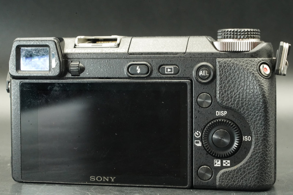 Sony α NEX-6 Digital Camera w/ 16-50mm PZ Lens ENGLISH OK -3107 cut- #12456