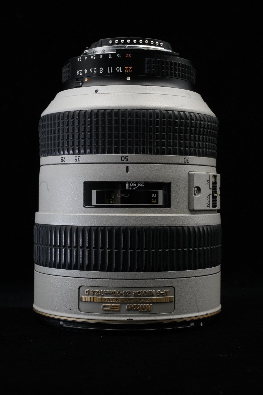 Nikon AF-S Nikkor 28-70mm f/2.8 D ED IF AF SWM Lens Gray [] US STOCK #9641