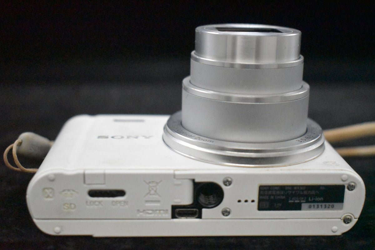 Sony Cyber-shot DSC-WX300 White Compact Digital Camera US STOCK #9795