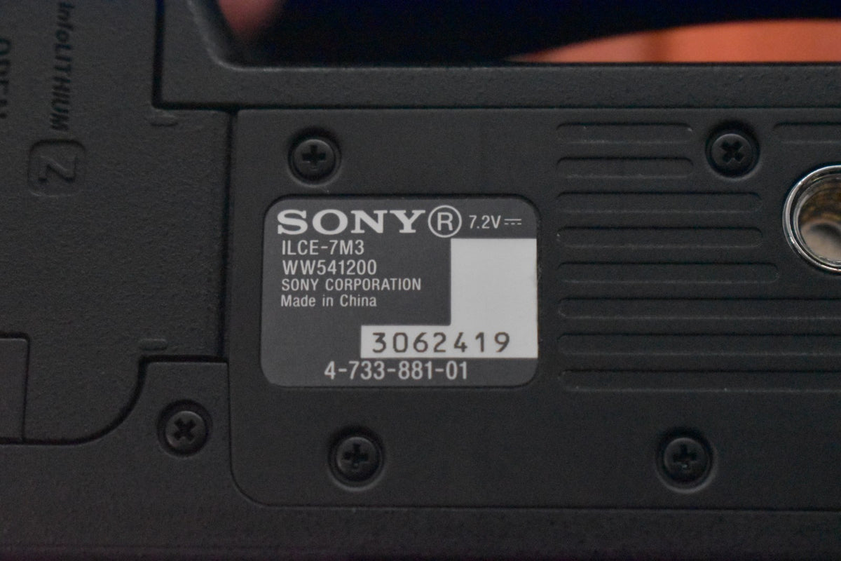 Anglais OK [US Duty Paid] Sony Alpha a7 III ILCE-7M3 Shutter count 5589 #7834