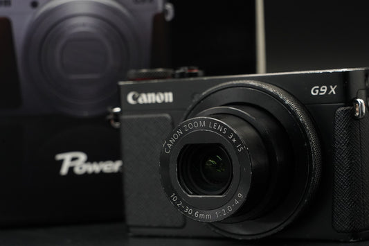 Canon Powershot G9X Mark II 20.1MP Black Digital Camera US STOCK #10576