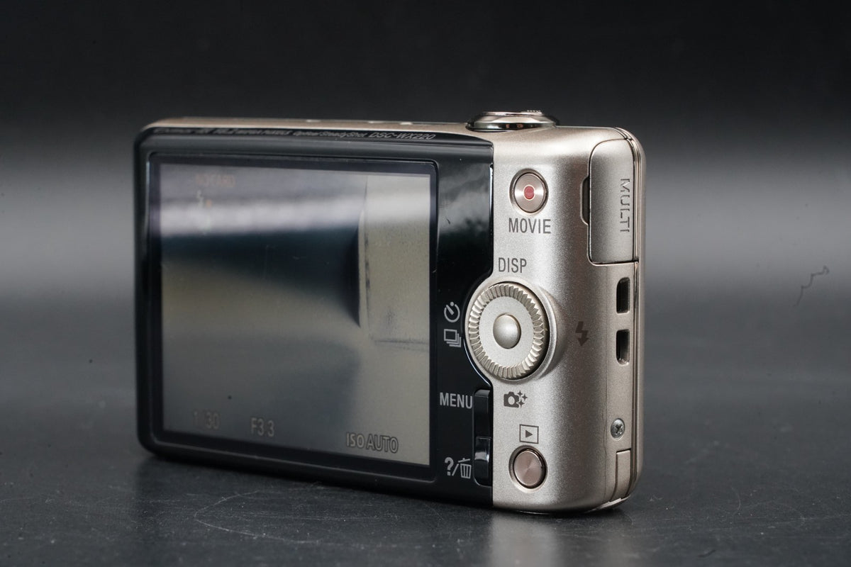 Sony Cyber-Shot DSC-WX220 Silver 18.2 MP Digital Camera English OK #11183