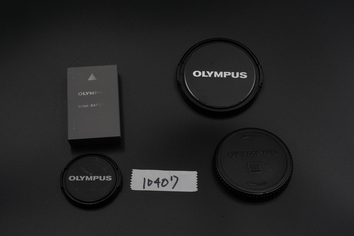 Olympus OM-D E-M10 Mark III Black Digital Camera w/ 2 Lenses US STOCK #10407
