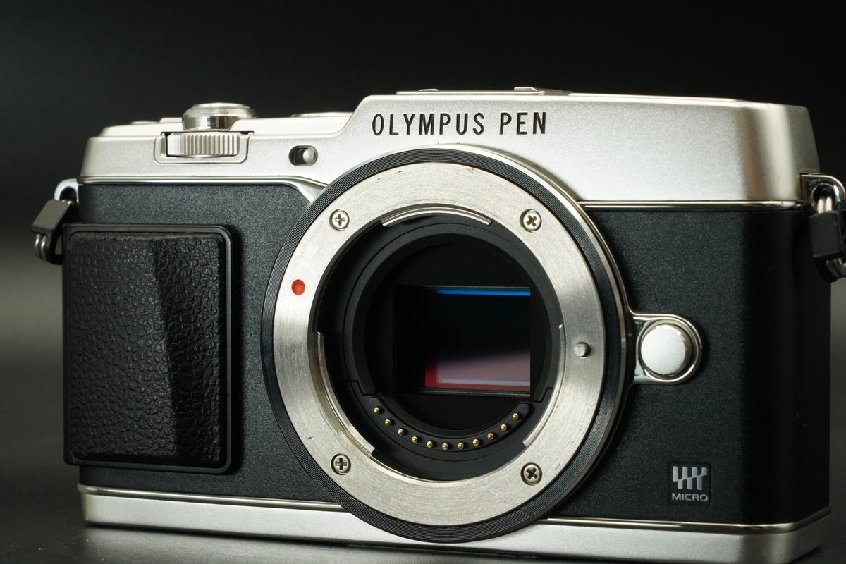 Olympus PEN E-P5 Silver Body Wifi Digital Camera -12763 cuts- #11769