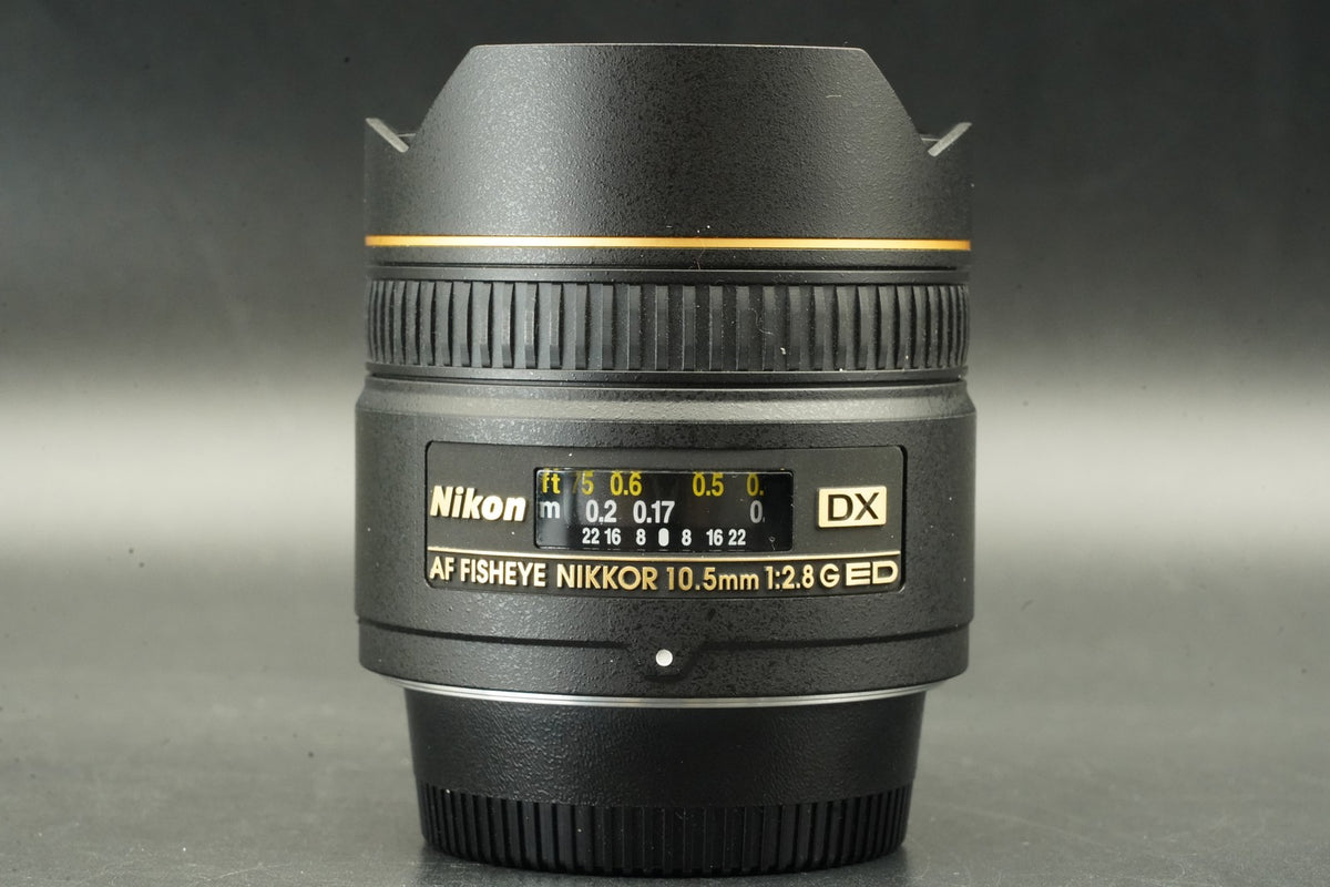 Nikon AF DX FISHEYE 10.5mm f/2.8G ED Digital Camera Lens #12463