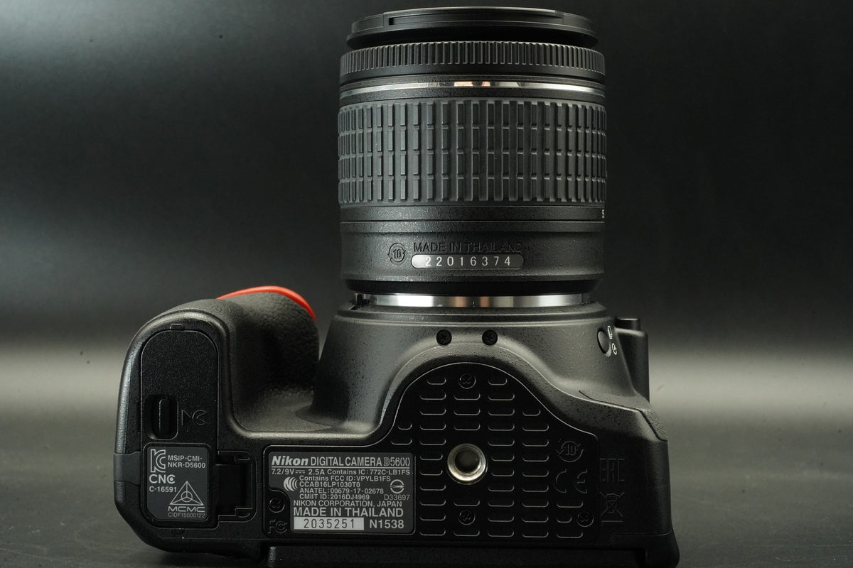 Nikon D5600 DSLR Camera w/ AF-S 18-55mm + 55-200mm Lens -8882 cuts- #12356