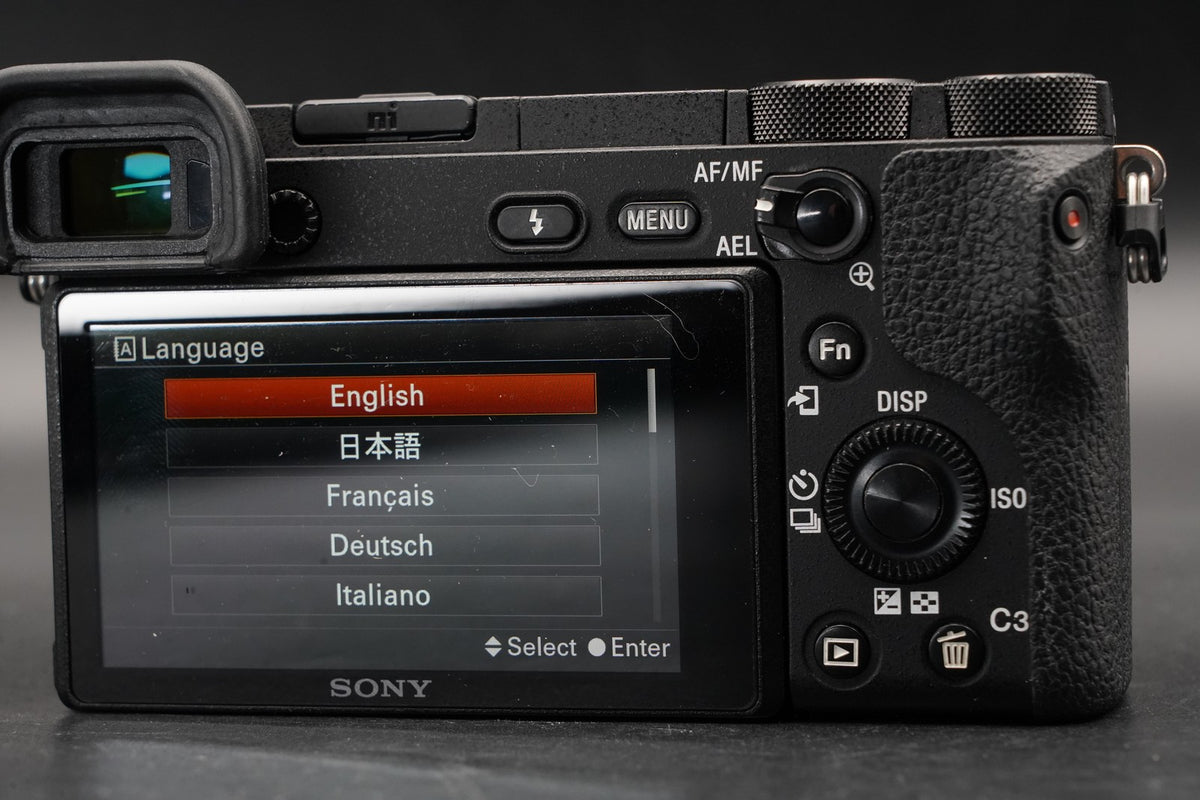 Sony a6500 24.2MP Digital Camera Black -47033 cuts- #12163