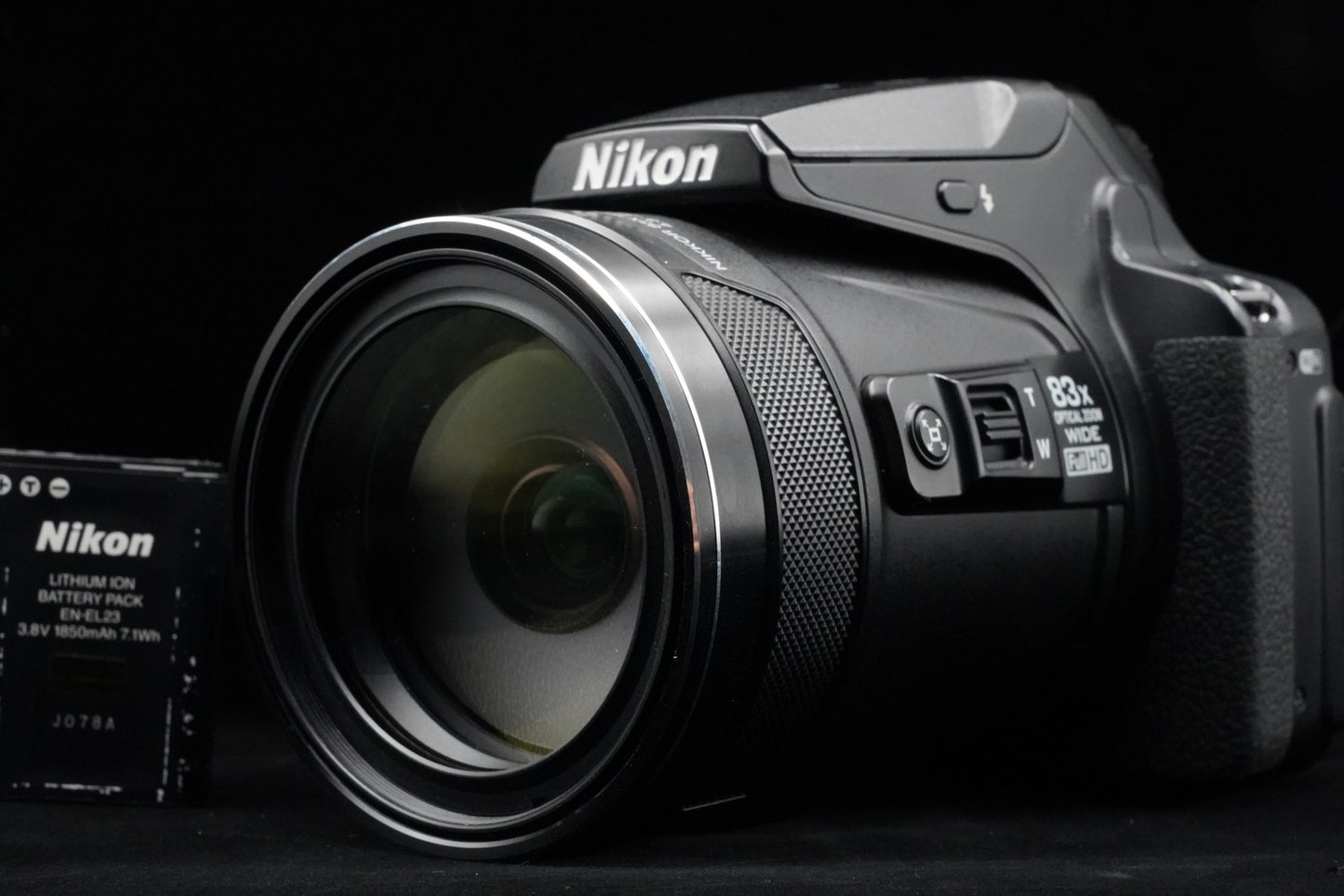 Nikon Coolpix P900 Black Point and Shoot Super Zoom Camera 10134