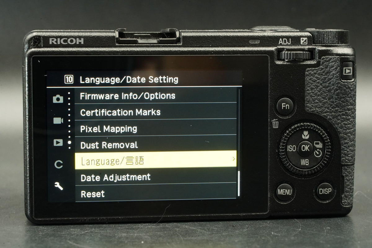 RICOH GR IIIx 24.2MP Black Compact Digital Camera -1777 cut- #12152
