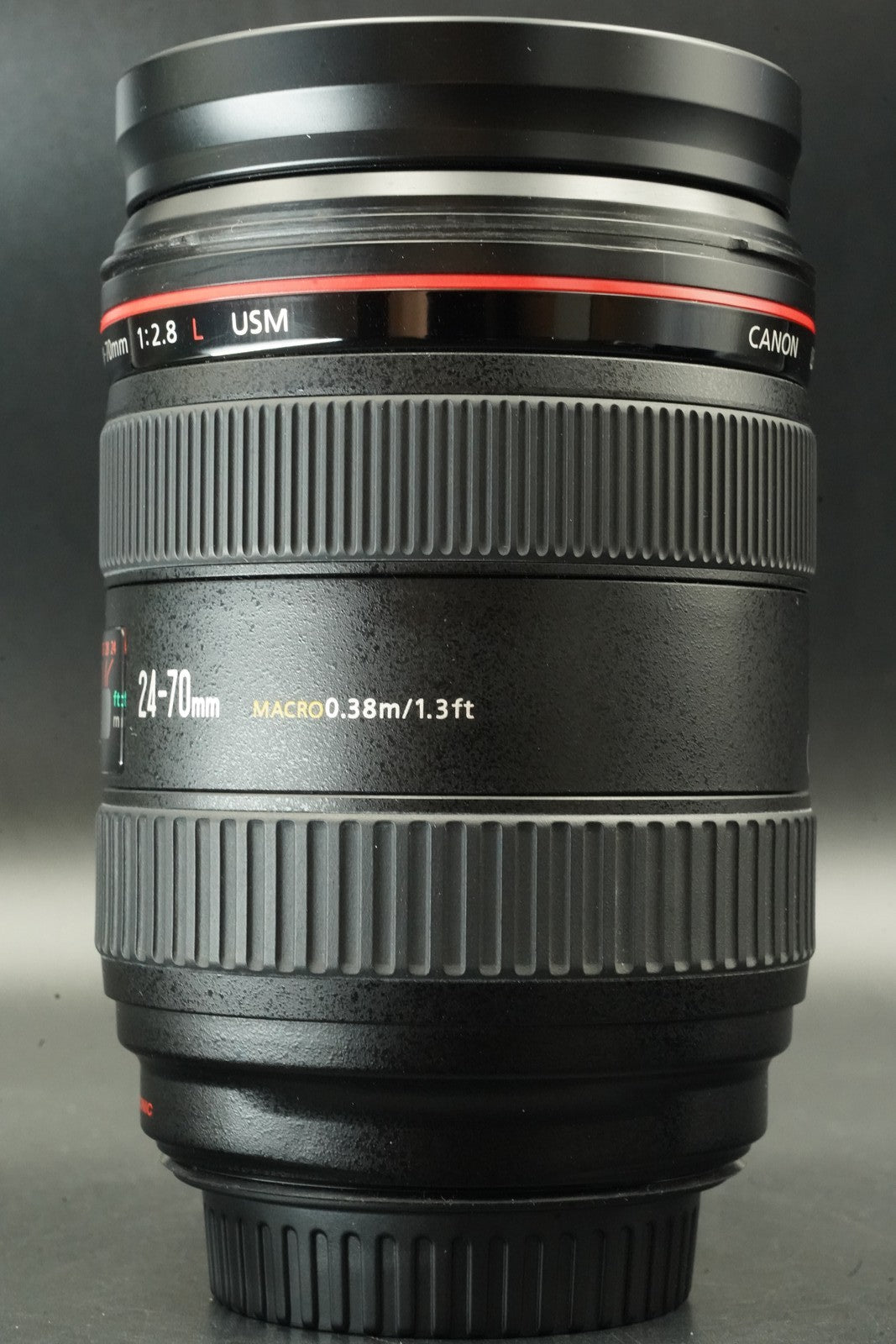 Canon EF 24-70mm f/2.8 L USM AF Telephoto Zoom Lens Used #12220