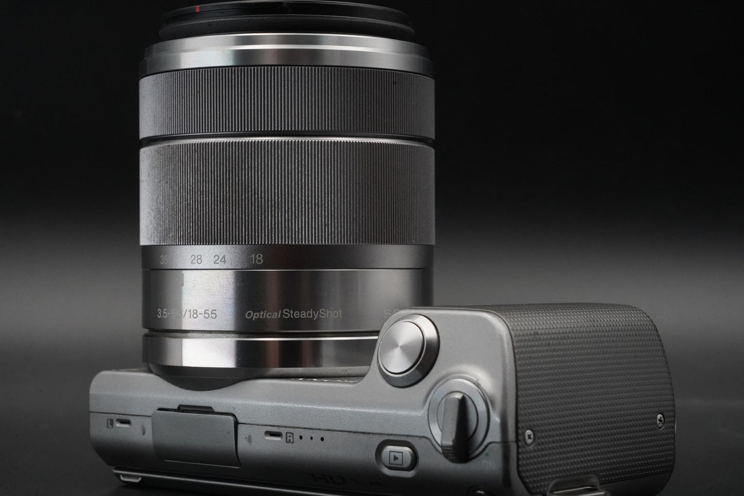 Sony Alpha NEX-5 Mirrorless Camera Bundle with Lens Silver US Duty Paid 10841
