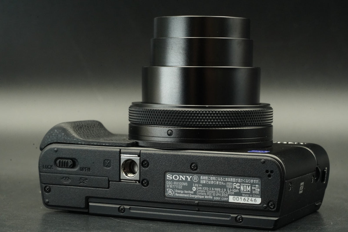 Sony Cyber Shot RX100 VI M6 Compact Digital Camera Black US STOCK #11682