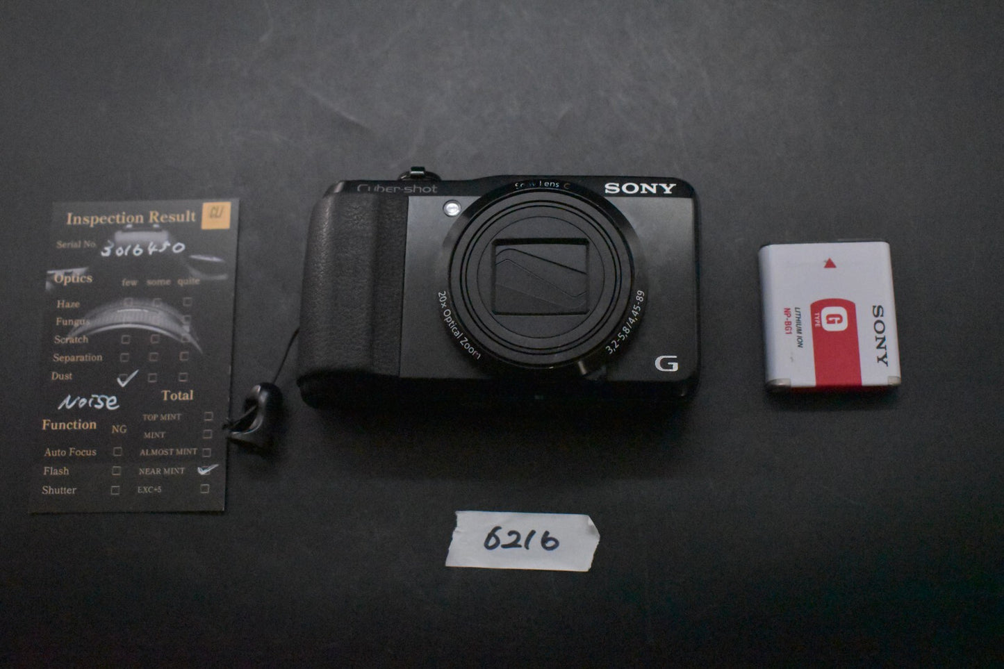 [US Duty Paid] Sony Cyber-shot DSC-HX30V Black 18MP 20x Zoom Digital Camera 6216