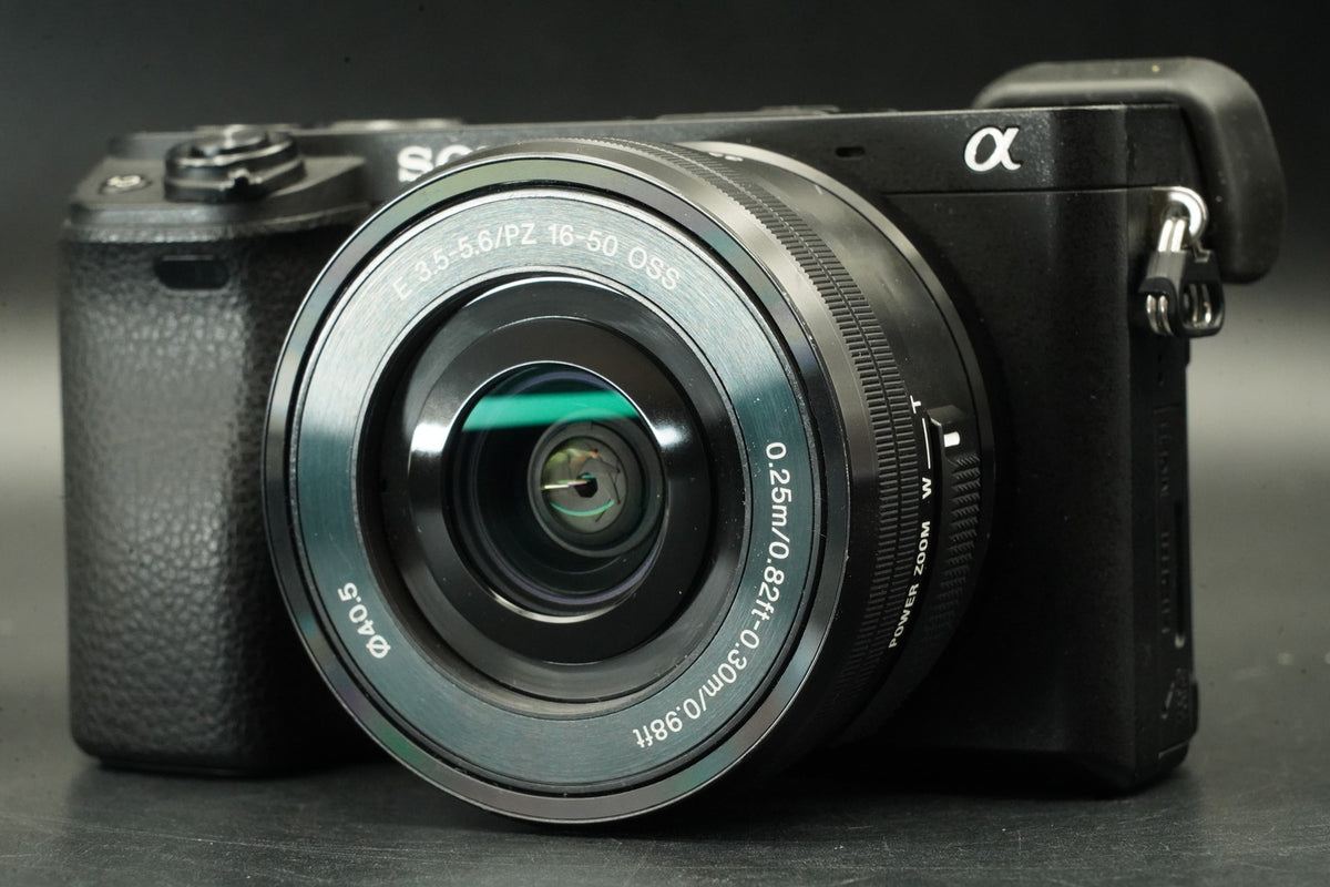 Sony a6300 + 16-50mm PZ Lens Mirrorless Digital Camera Black -8600 cuts- #12358