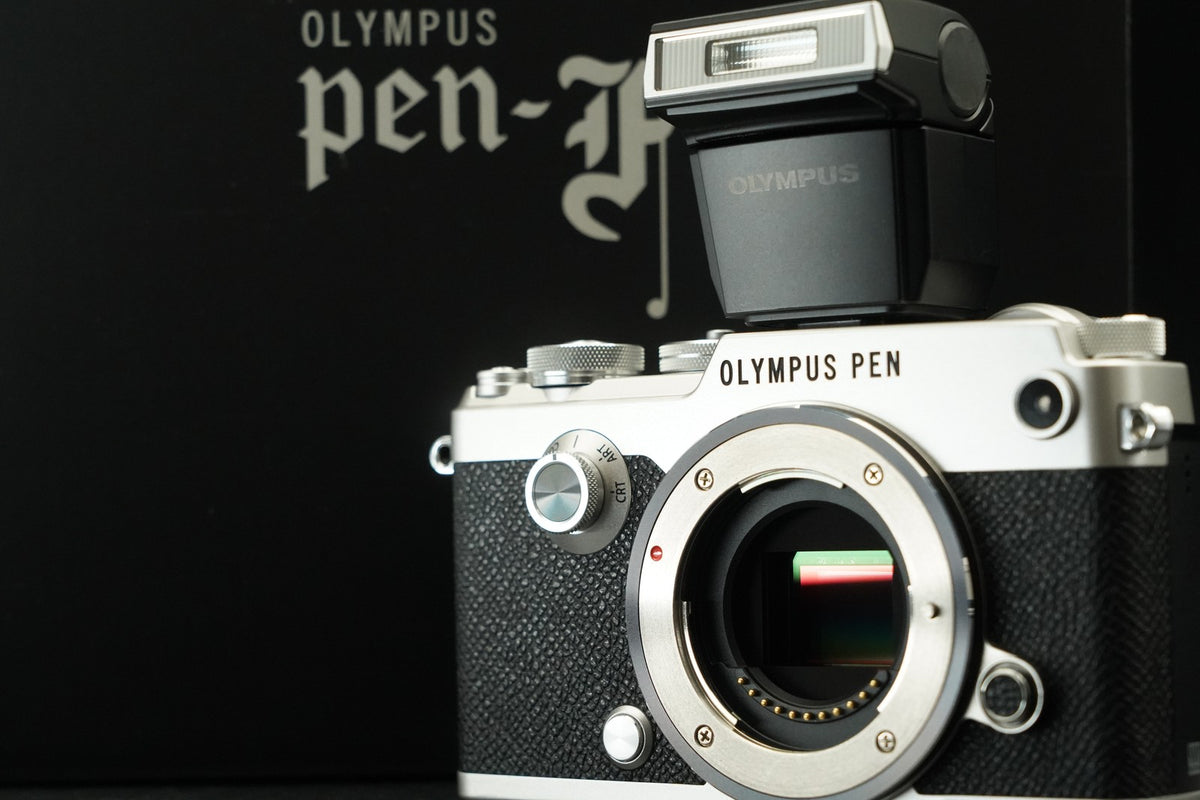 Olympus PEN-F Digital Mirrorless Camera Digital Camera Silver -5034 cut- #12157