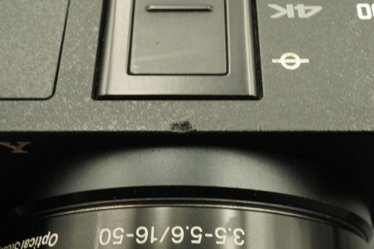 Sony a6300 + 16-50mm PZ Lens Mirrorless Digital Camera Black -2722 cuts- #12359