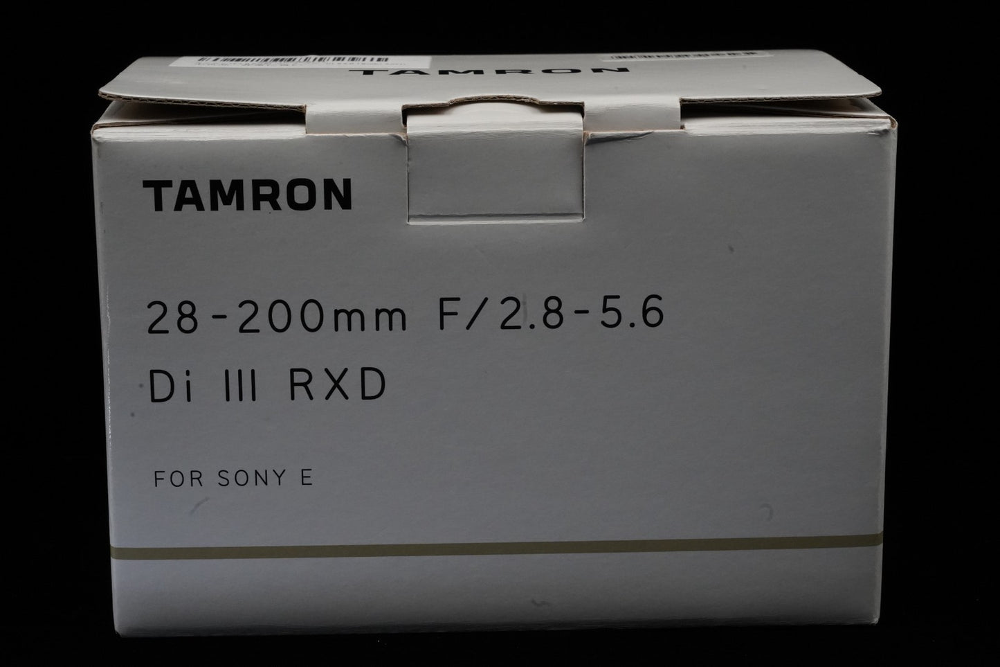 Tamron 28-200mm f/2.8-5.6 Di III RXD Lens for Sony E mount US Duty Paid 9897
