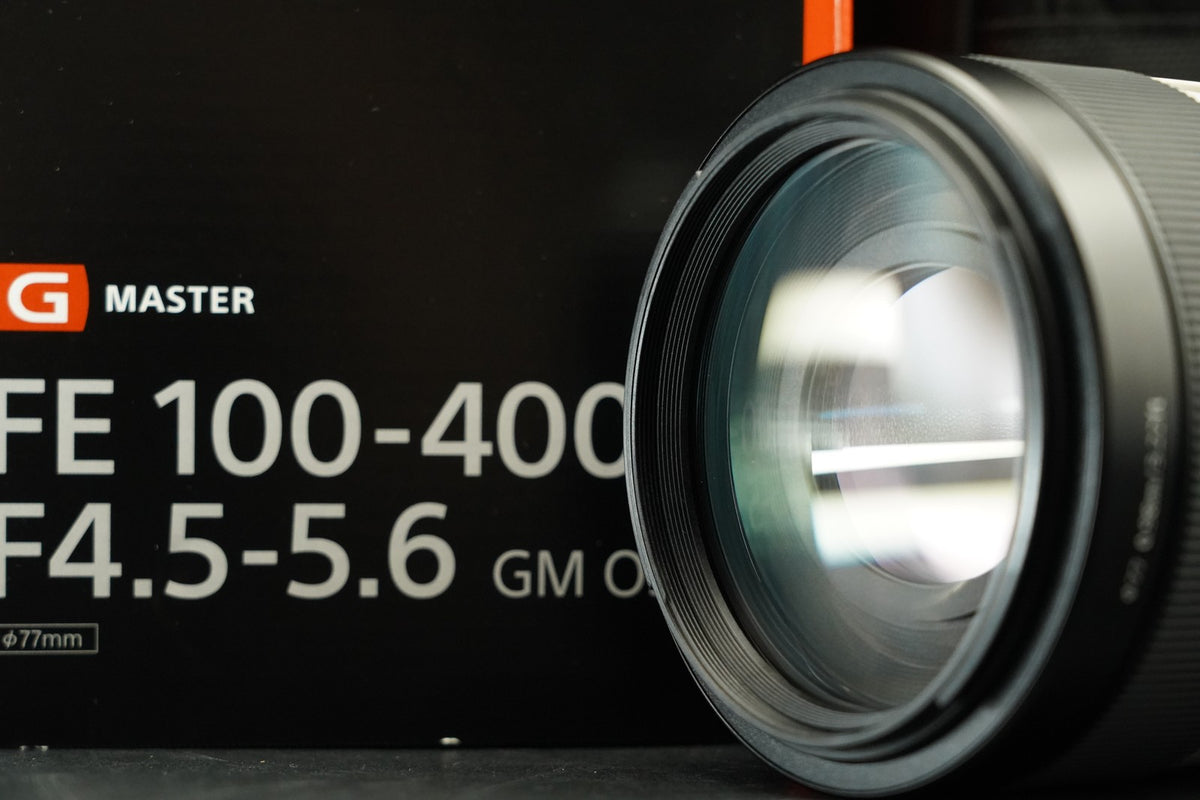 SONY FE 100-400mm F/4.5-5.6 GM OSS SEL100400GM ALMOST UNUSED #12126