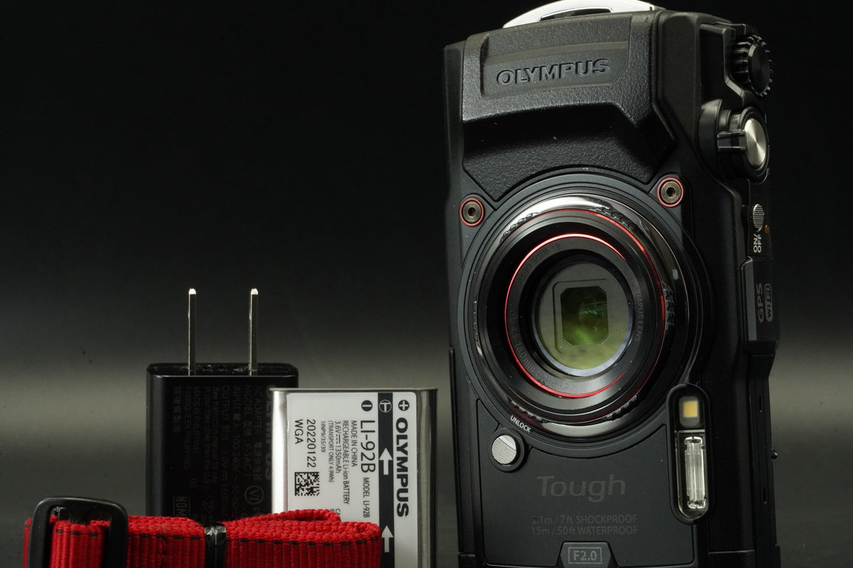 Olympus Tough TG-6 Black Waterproof Digital Camera 12MP -5250 cuts- #12467