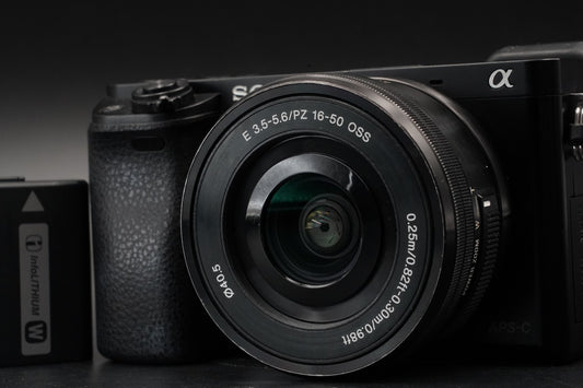 6541 cuts! Sony alpha a6000 Digital Mirrorless Camera with Lens Black 10765