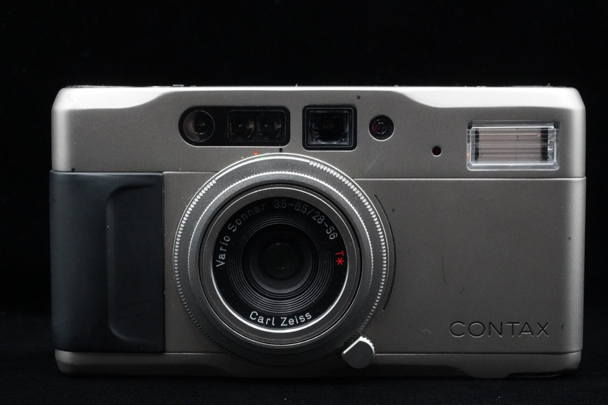 Contax TVS Point & Shoot 35mm Film Vintage Camera Tested! US STOCK #9801