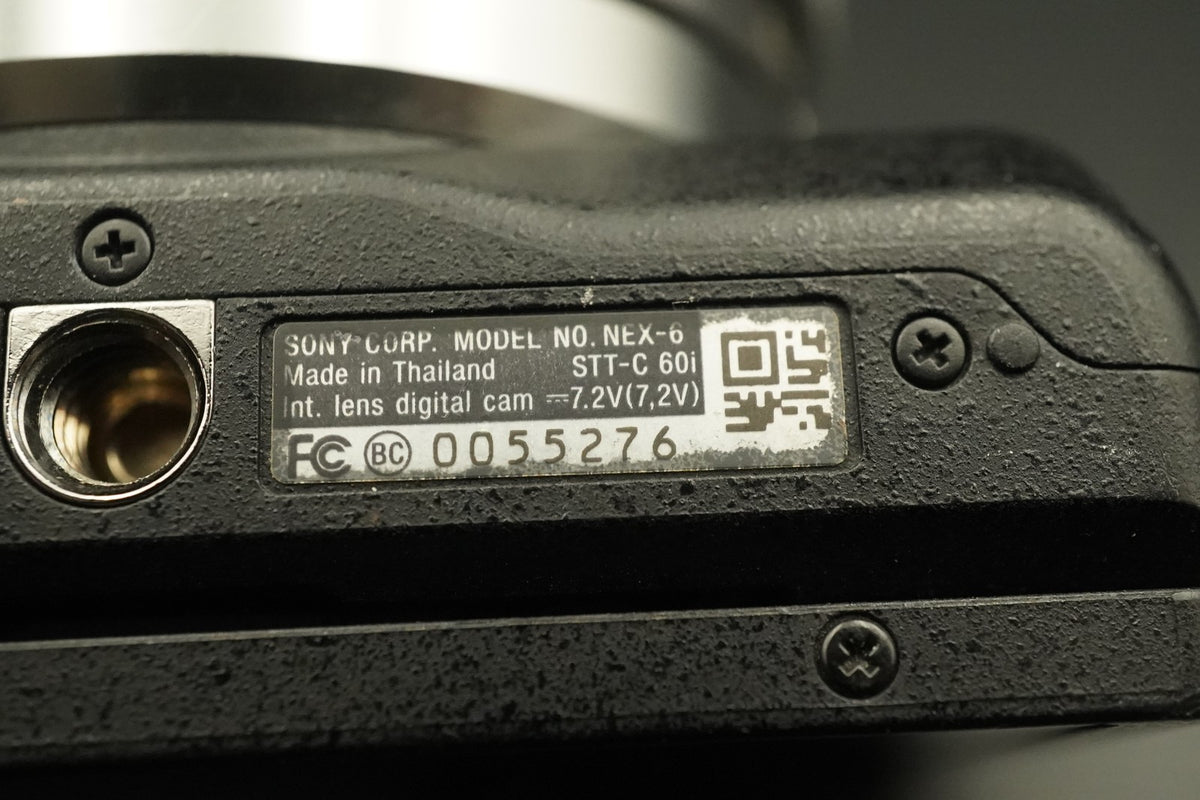 Sony α NEX-6 Digital Camera w/ 16-50mm PZ Lens ENGLISH OK -3107 cut- #12456