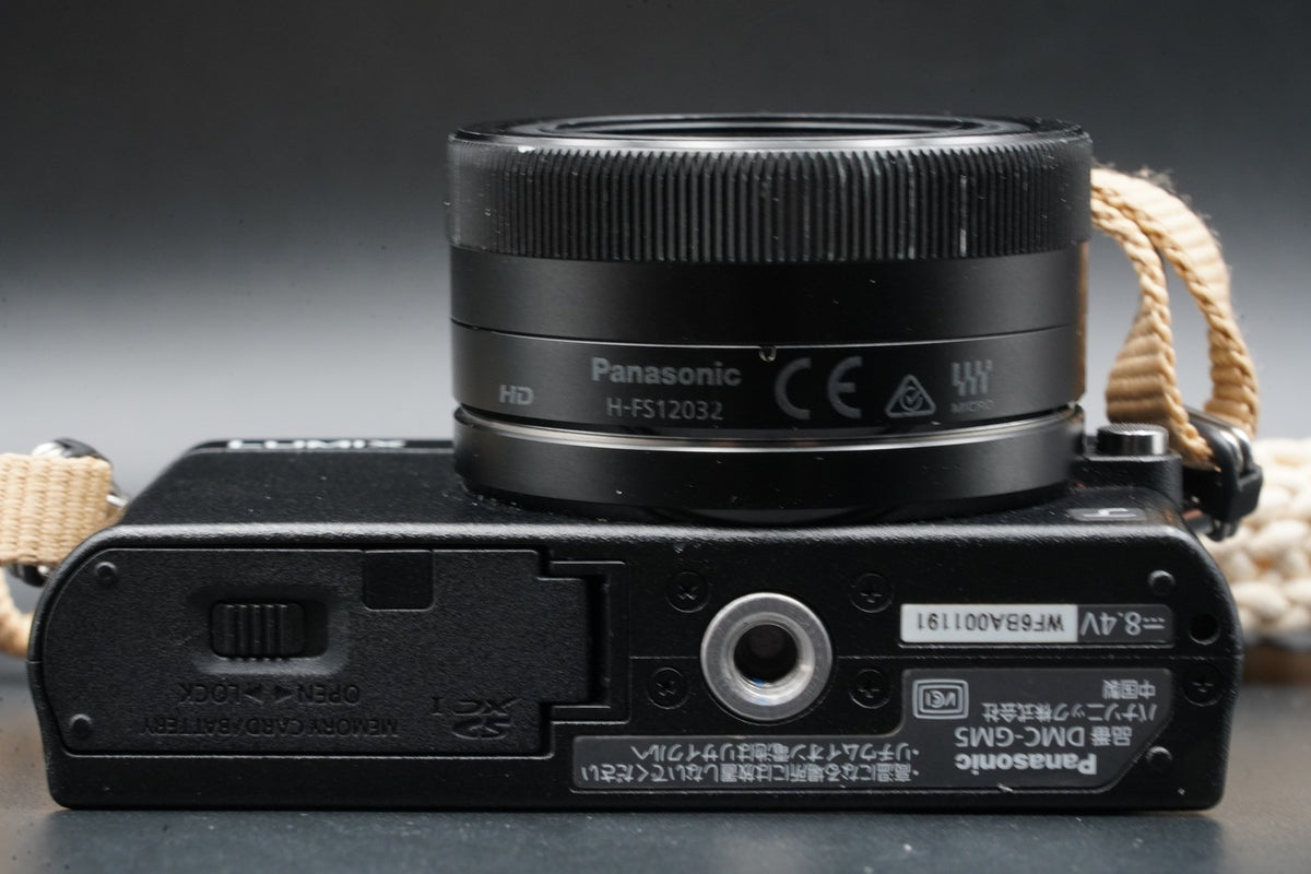 Panasonic LUMIX DMC-GM5 16MP Black w/ Lens English OK ! US STOCK #10398