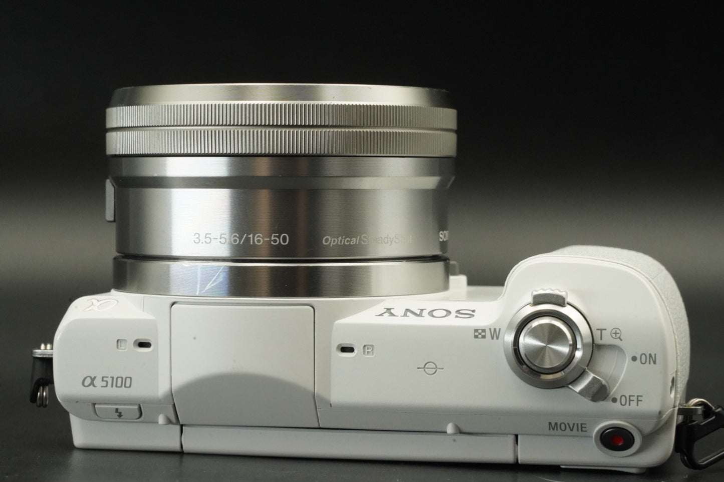 Sony Alpha a5100 Mirrorless Digital Camera White -4427 cuts- #11819