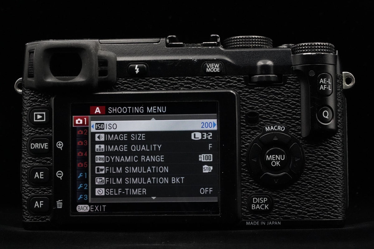 Corpo fotocamera reflex digitale Fujifilm X-E1 16,3 megapixel nero US STOCK...