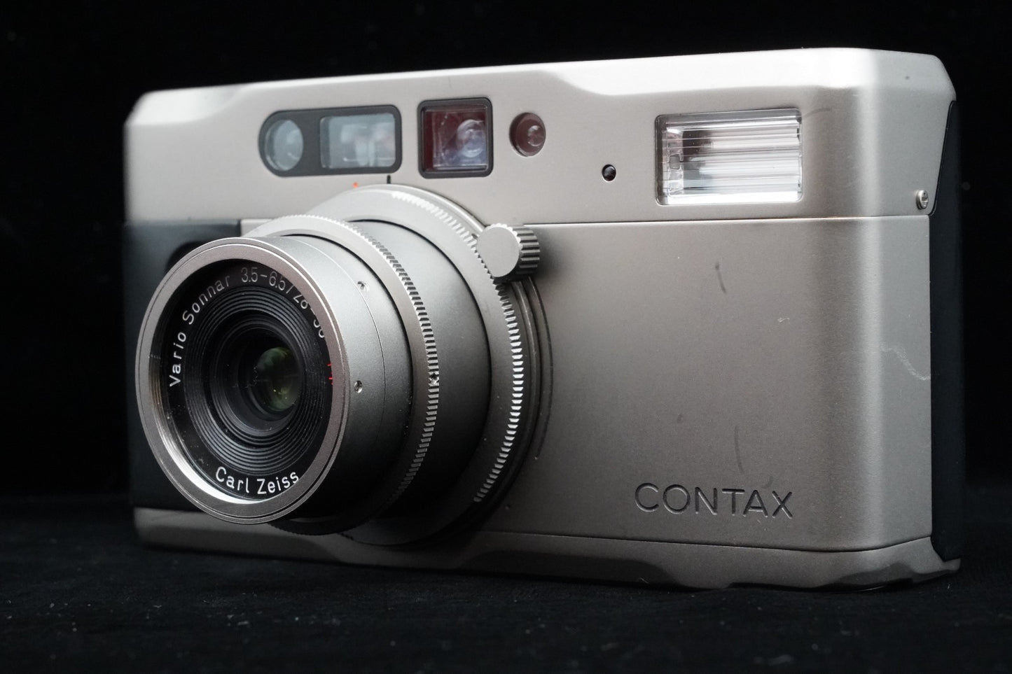 Contax TVS Point Shoot 35mm Film Vintage Camera Tested US Duty Paid 9747