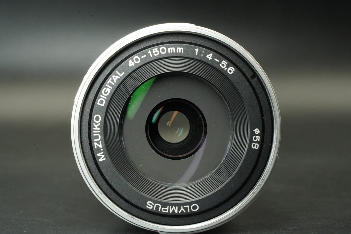 Olympus Pen Lite E-PL6 Silver with 14-42mm + 40-150mm Lens -6425 cut- #12234