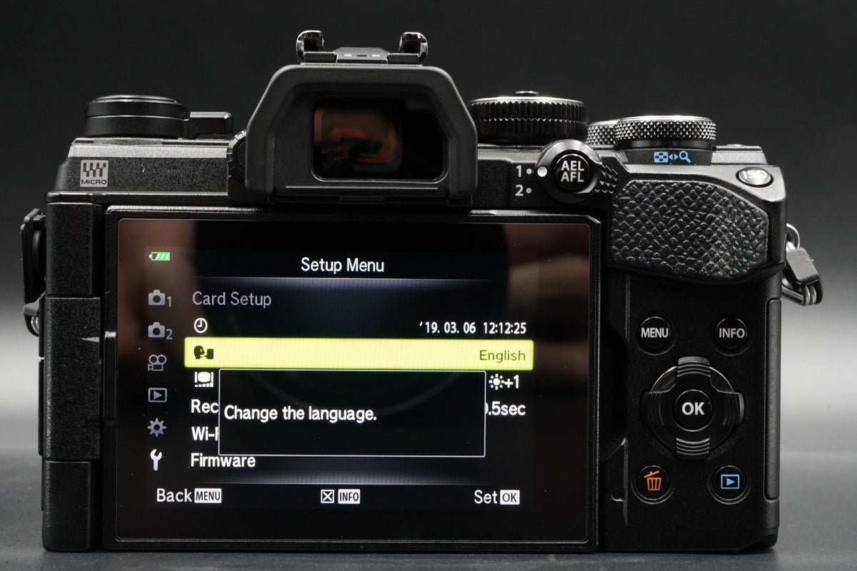 Olympus OM-D E-M5 Mark III 20.4MP Mirrorless Digital Camera US STOCK #10470