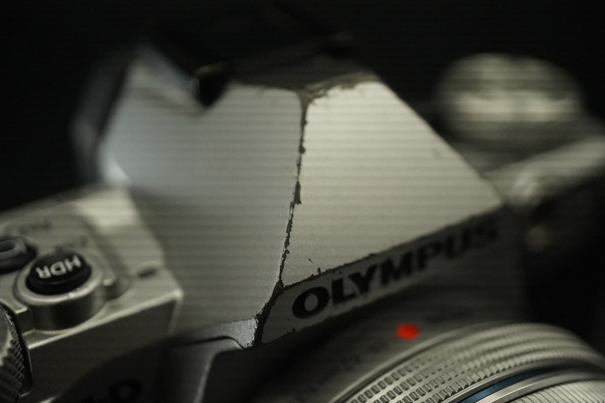 Olympus OM-D E-M5 Mark II w/ 14-42mm + 40-150mm Lens Black -65274 cuts- #12555
