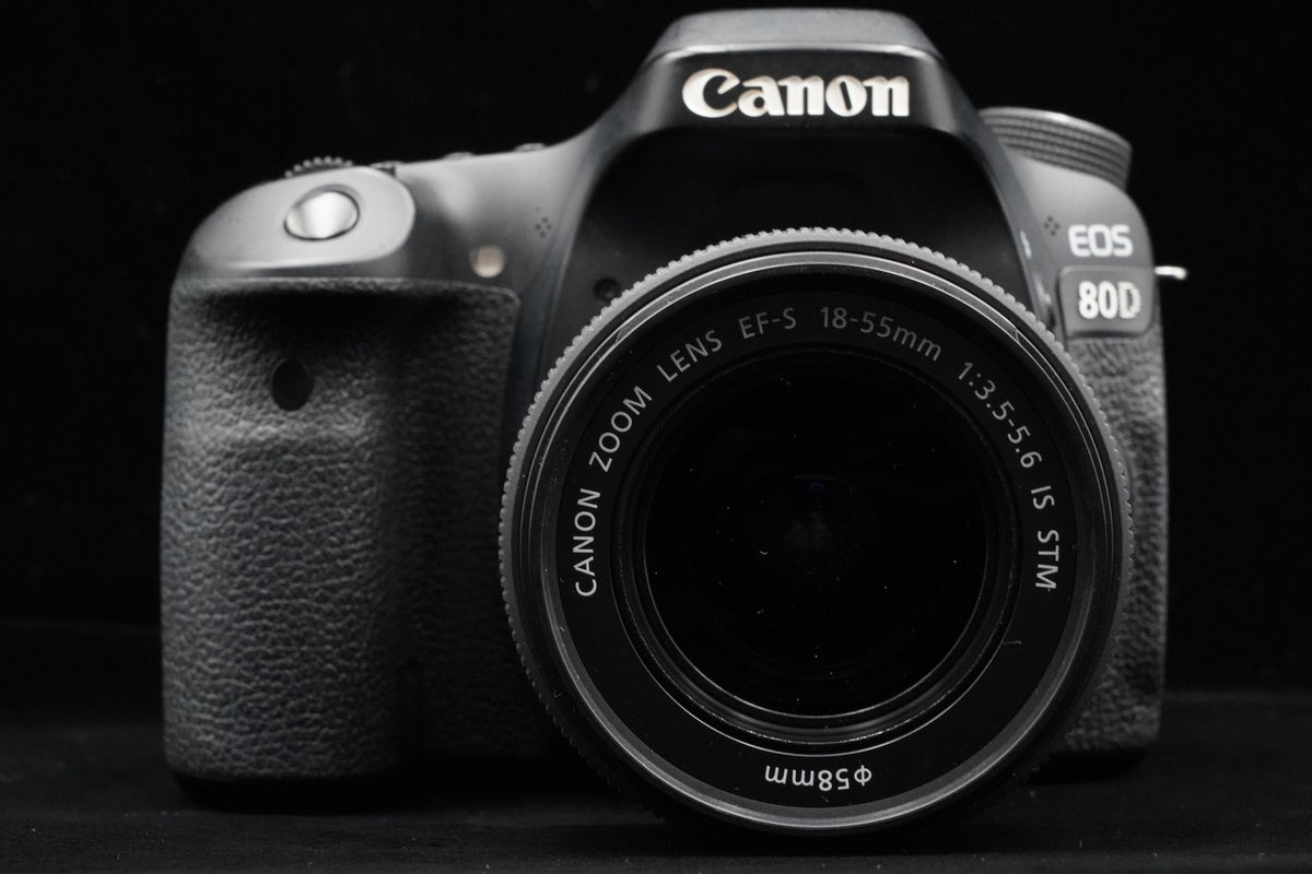 Canon EOS 80D Digital Camera + EF-S 18-55mm IS Lens US STOCK #9909
