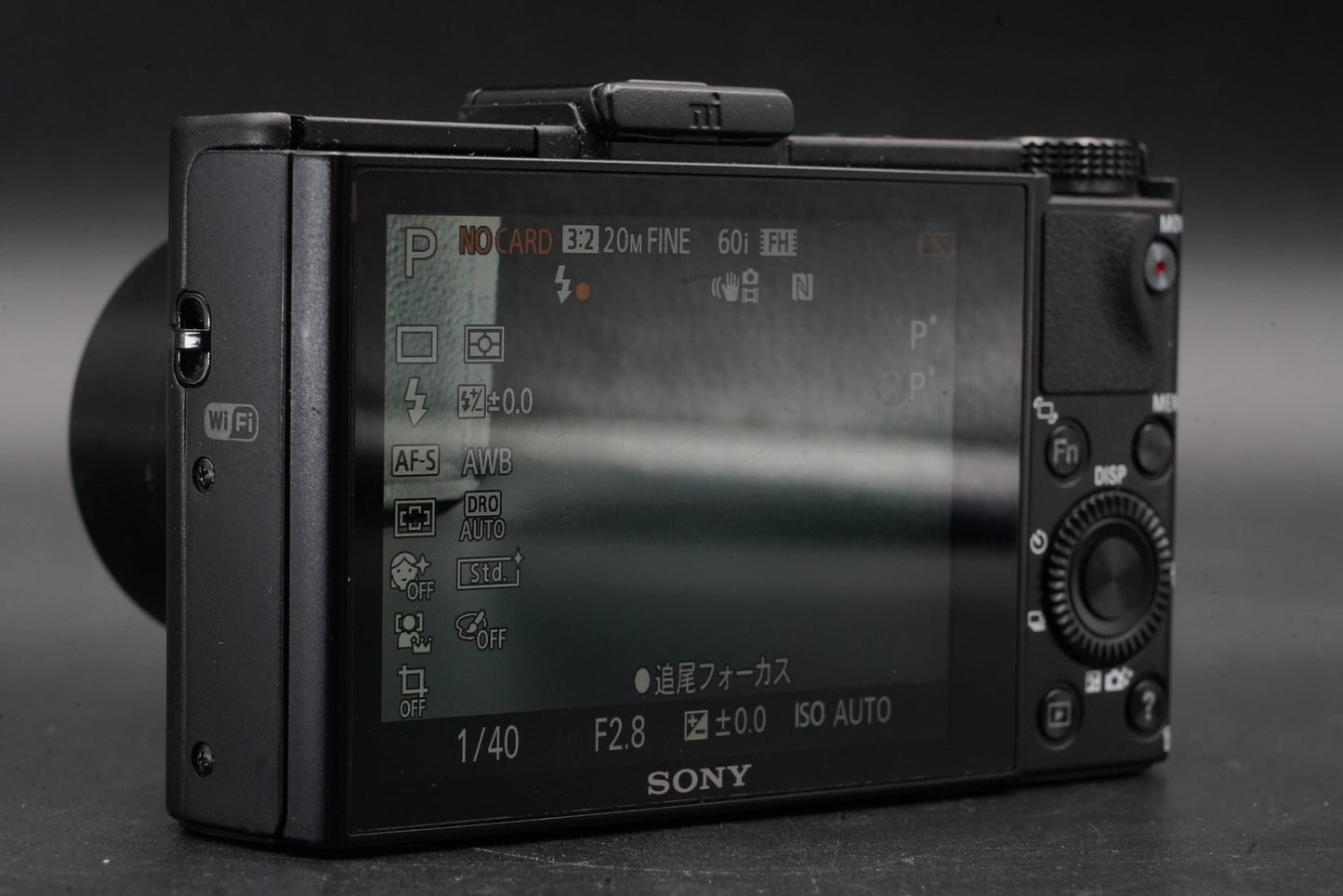 Sony Cyber-shot DSC-RX100 II M2 20.2MP Digital Camera US Duty Paid 11123