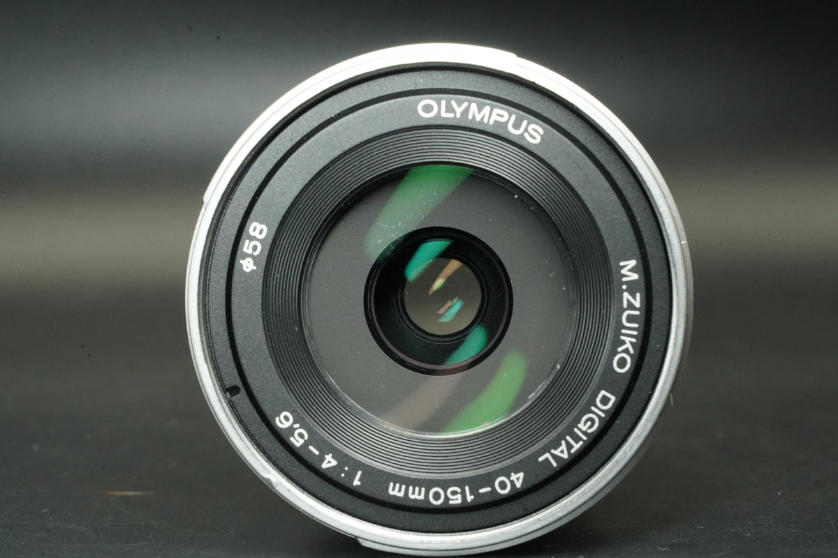 Olympus OM-D E-M10 16.1MP SLR Silver w/ 2 Lens -772 cuts- #12275