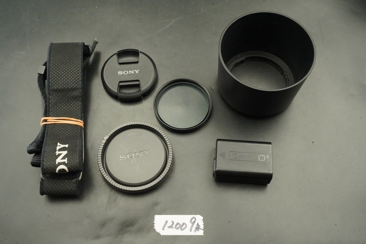 Sony a6000 Digital Mirrorless Camera Black w/ 16-50 + 55-210mm -29474 cut #12009