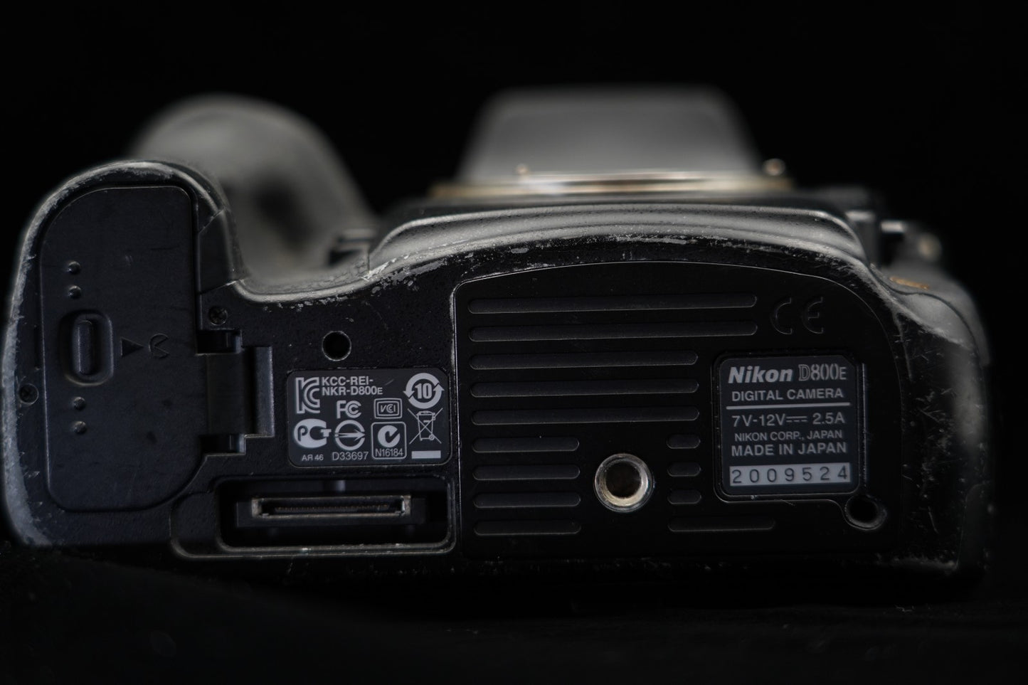 Nikon D800E 36.3MP FX DSLR Camera Body Used US Duty Paid 9465