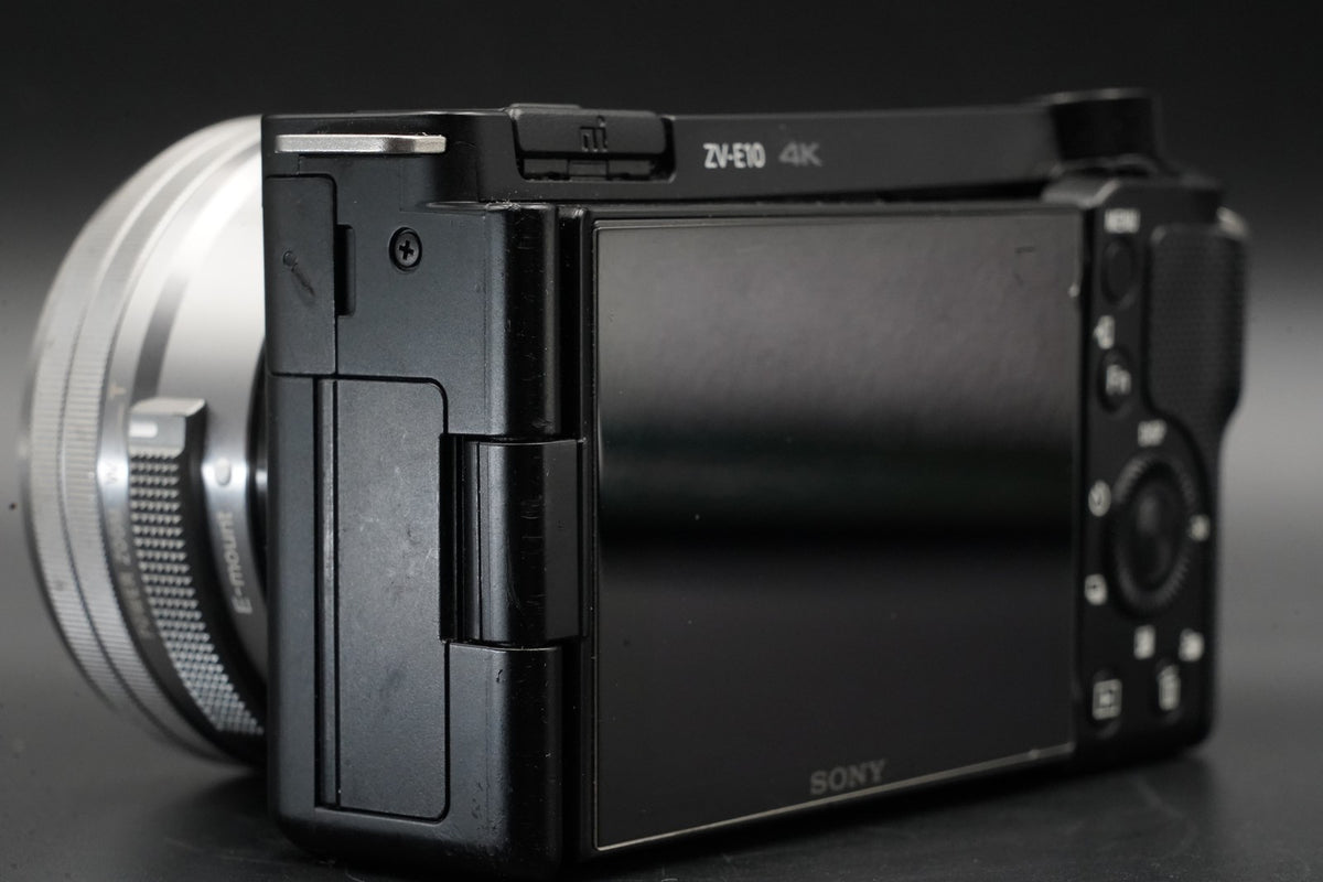 Sony Alpha ZV-E10 Mirrorless Vlog Camera with 2 Lenses Black #10625