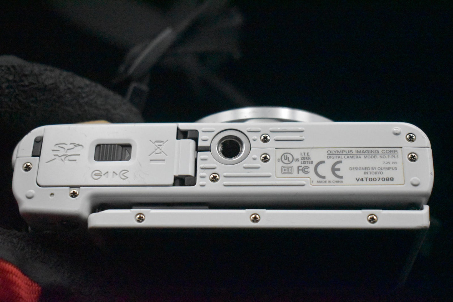 [US Duty Paid] Olympus Pen Lite E-PL5 White Mirrorless Digital Camera 9251