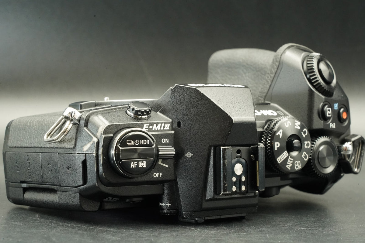 Olympus OM-D E-M1 Mark II Digital Camera Black Body -95889 cut- 12333#