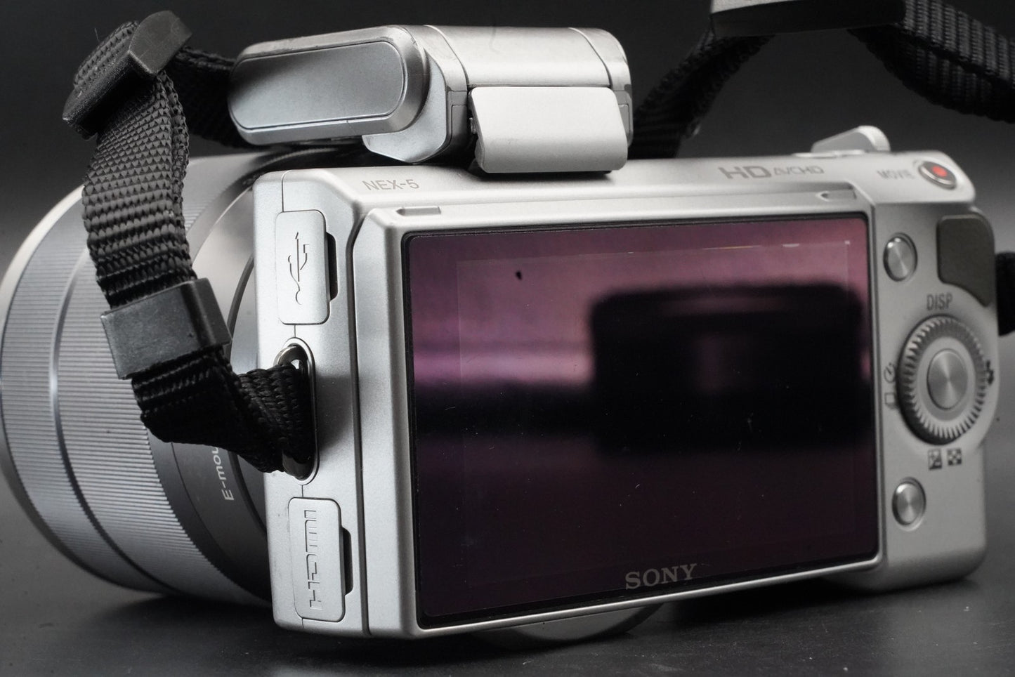 Sony NEX-5 Mirrorless Camera Bundle with 2 Lens Silver #11057