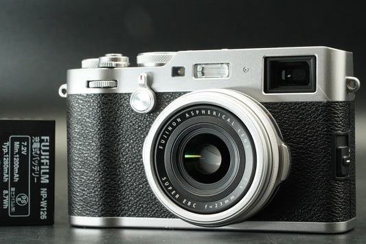 Fujifilm X100F 24.3MP Digital Camera Silver -2100 cuts- #11972