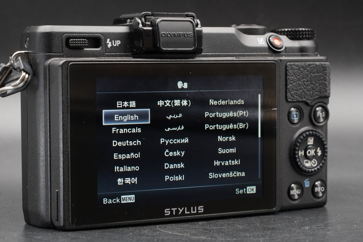 Olympus STYLUS XZ-2 Point and Shoot Digital Camera Black US STOCK #11178