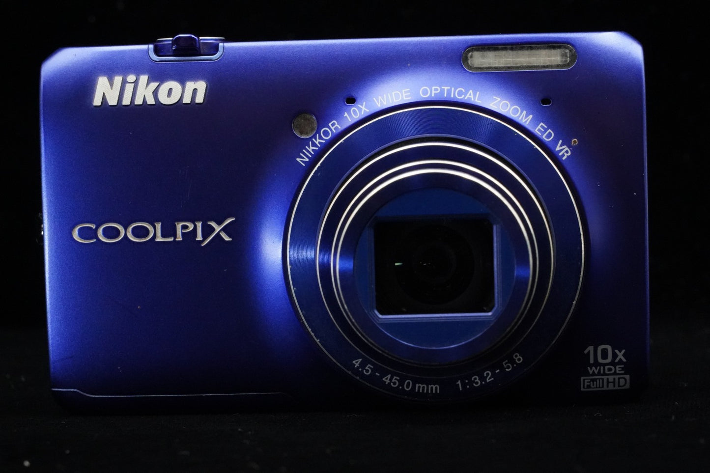 [US DUTY PAID] Nikon COOLPIX S6300 Blue 16.0MP Compact Digital Camera from CAL