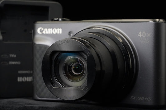 Canon PowerShot SX730 HS 20.3MP Digital Camera Black US DUTY PAID 10248